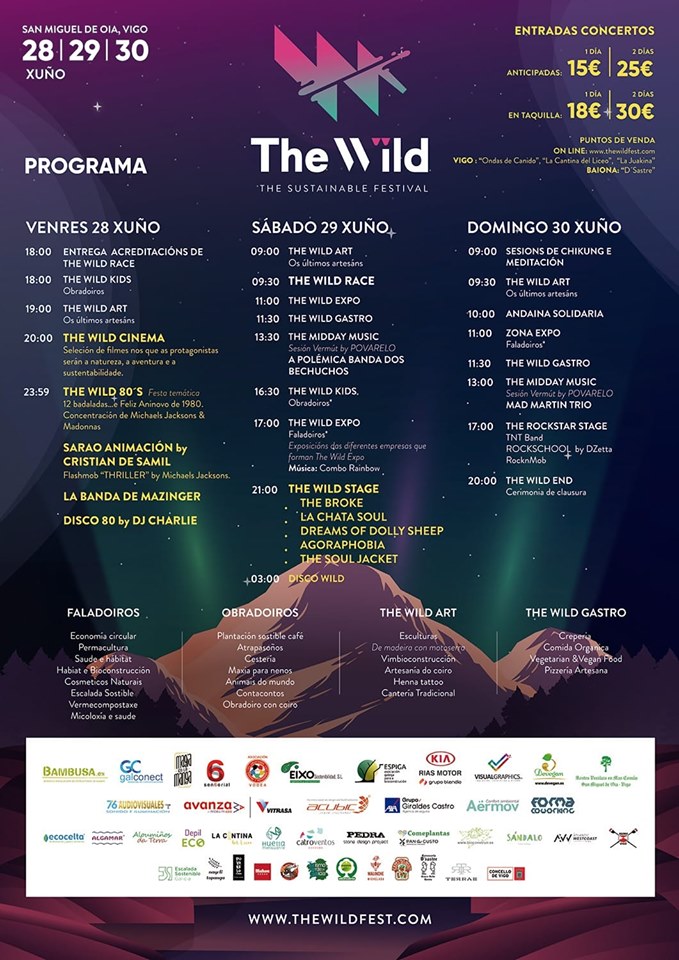 programa The Wild Fest 2019